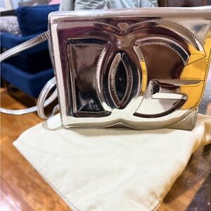 Dolce & Gabbana silver crossbody